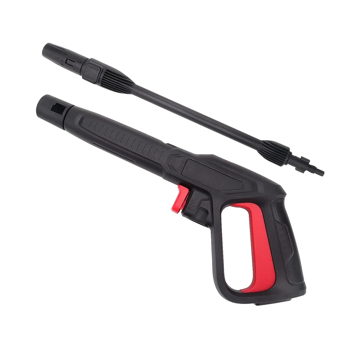 Pistola pulverizadora de Repuesto con Lanza de Chorro, Compatible con Algunas lavadoras a presión Black & Decker, Annovi Reverberi AR, Bosch, Makita, Michelin,