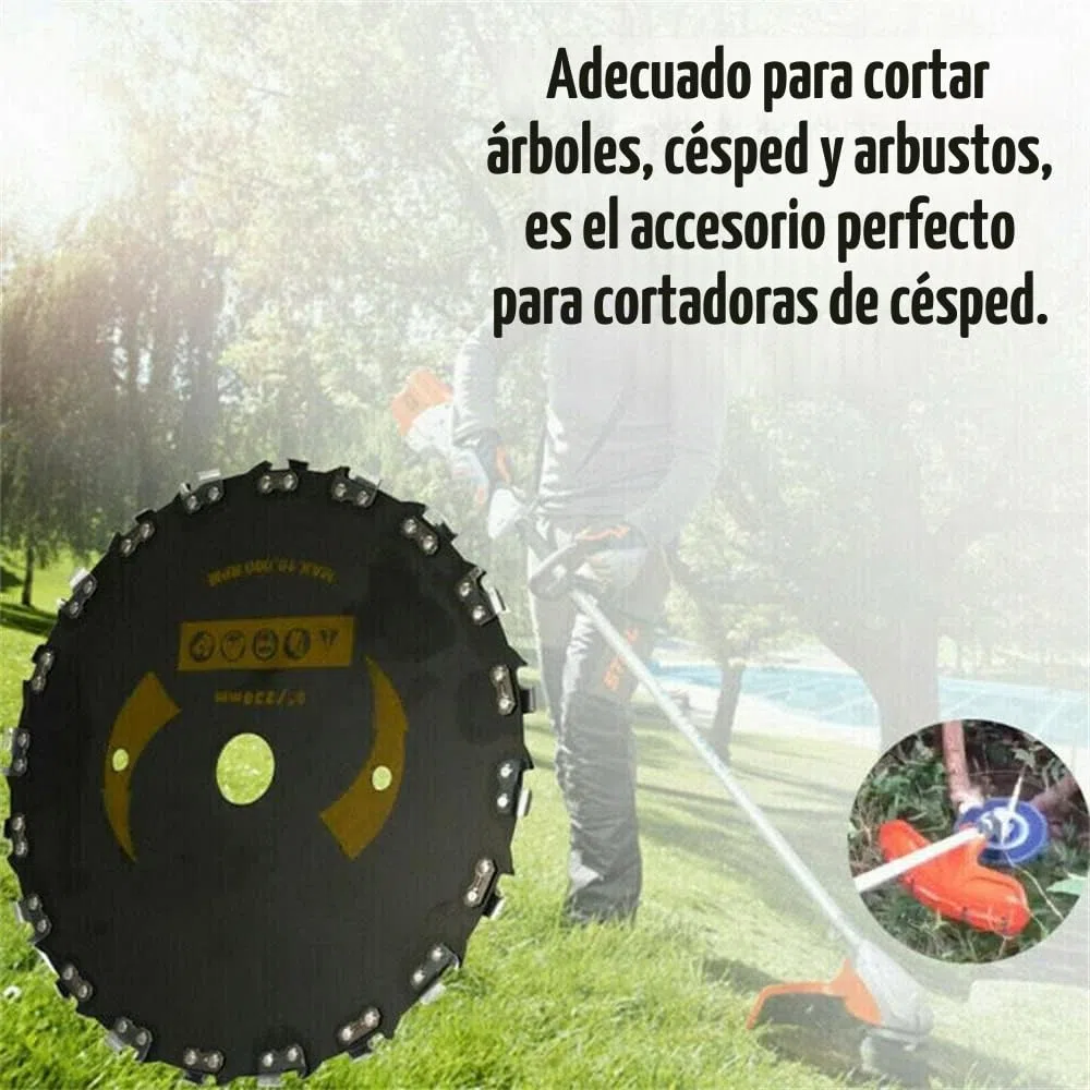 Nikou 20 dientes cuchillo de mantillo desbrozadora hoja velocidad máxima 10000 rpm recortadora cortacésped hoja de repuesto hoja de sierra circular accesorio