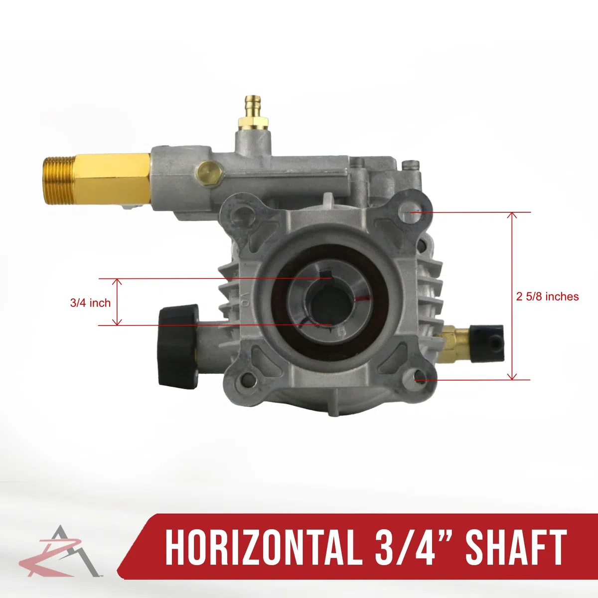 Bomba de agua para lavadora a presión eléctrica para motores pulverizadores Simpson MSH3125, MSH3125-S