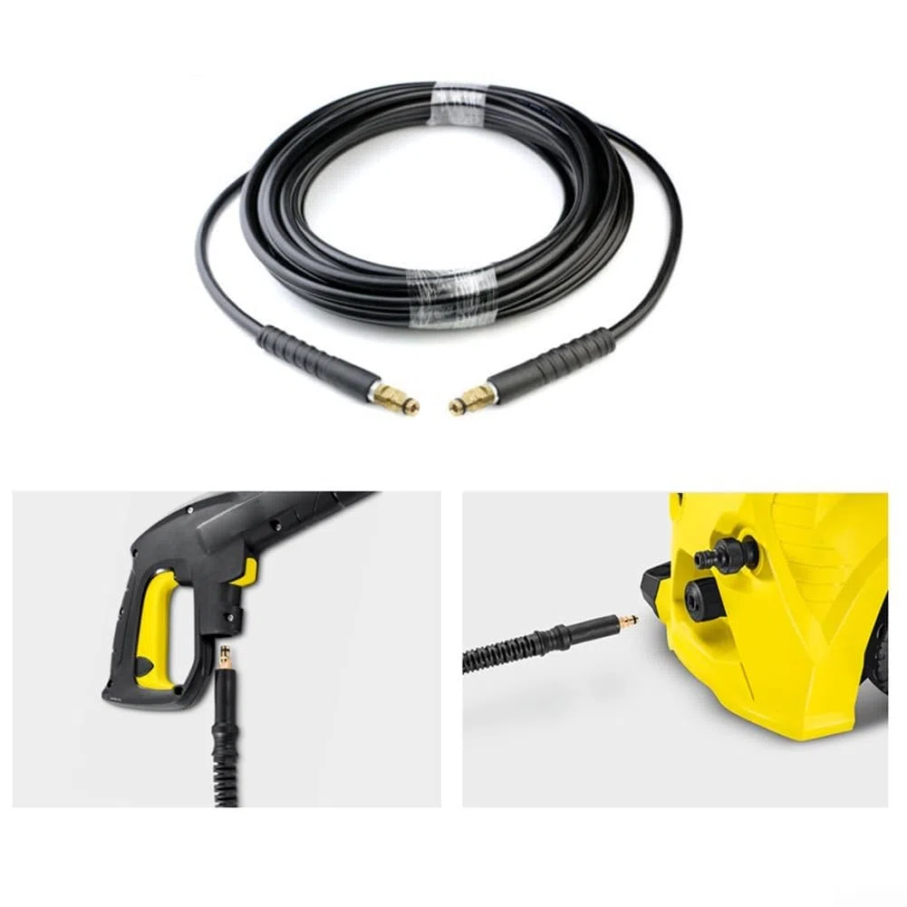 Manguera de repuesto de alta presión, para Kärcher K2-K7 2.643-585.0, extensión de conexión rápida y sin esfuerzo, para accesorios de uso prolongado (5 m)