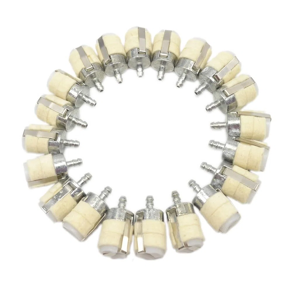 5 uds 10 Uds 20 Piezas Uds Combustible con algodón Apto for Motosierra 45CC 52CC 58CC 4500 5200 5800(100pcs)