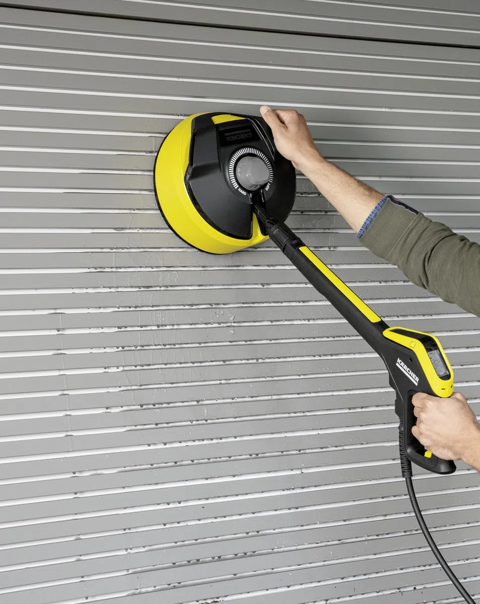 Kärcher T-Racer T 5 limpiadora de superficies, para la limpieza efectiva de grandes superficies sin salpicaduras, Accesorio adecuado para Hidrolimpiadoras K 2 a K 7 de Kärcher
