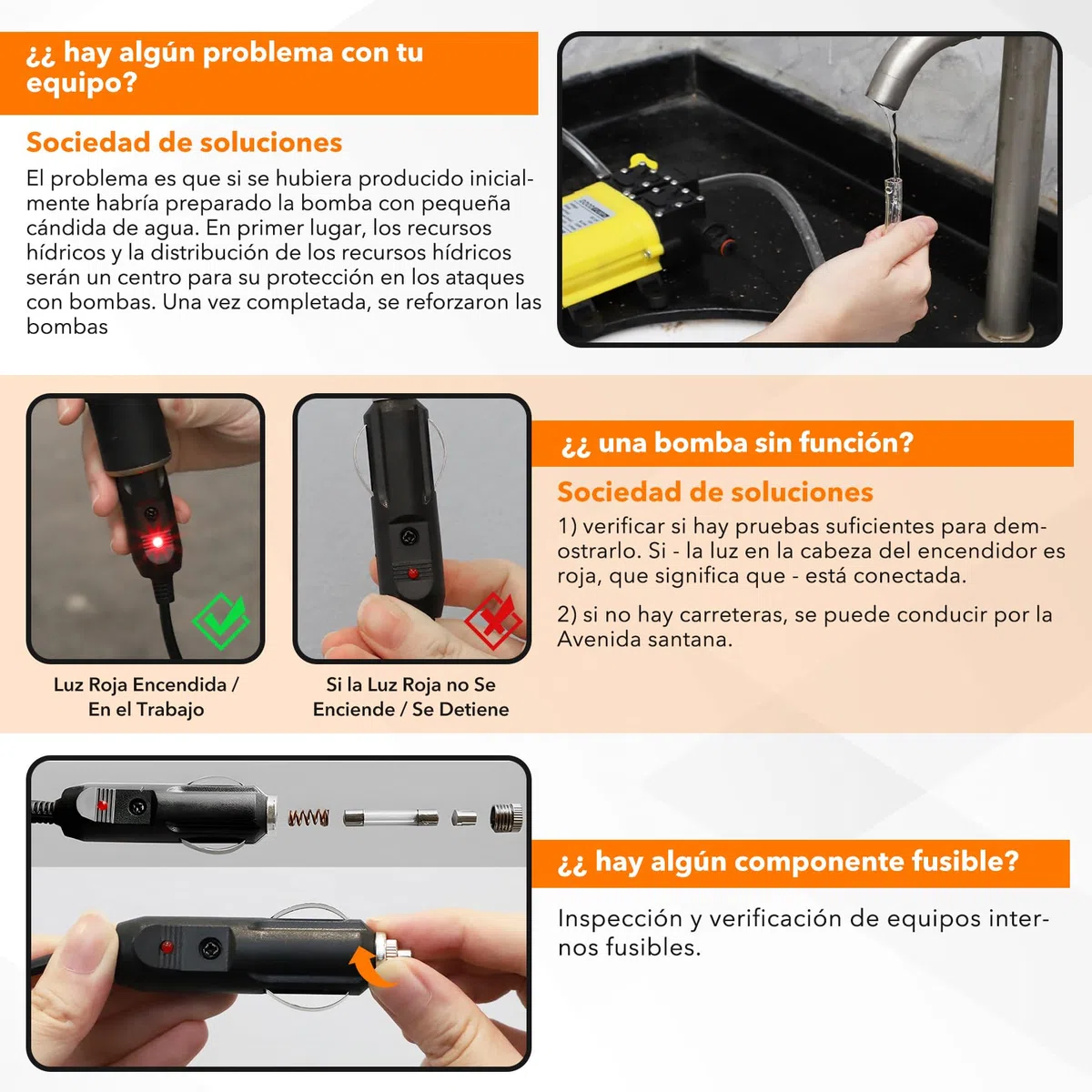 CarBole Bomba de Lavado de Coche de Alta Presión de 100W 160PSI,Pompa Acqua DC12V,Kit de Lavado Portátil,Adecuado para el Lavado de Vehículos y Mascotas,Jardinería,Camping,Limpieza