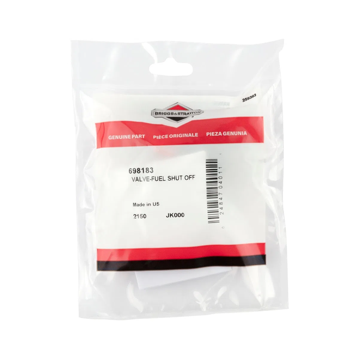 Briggs And Stratton 698183 - Válvula de Corte de Combustible