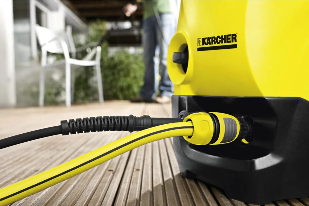 Kärcher, Set de manguera para limpiadora de alta presión (2,645-156,0), Amarillo/Negro