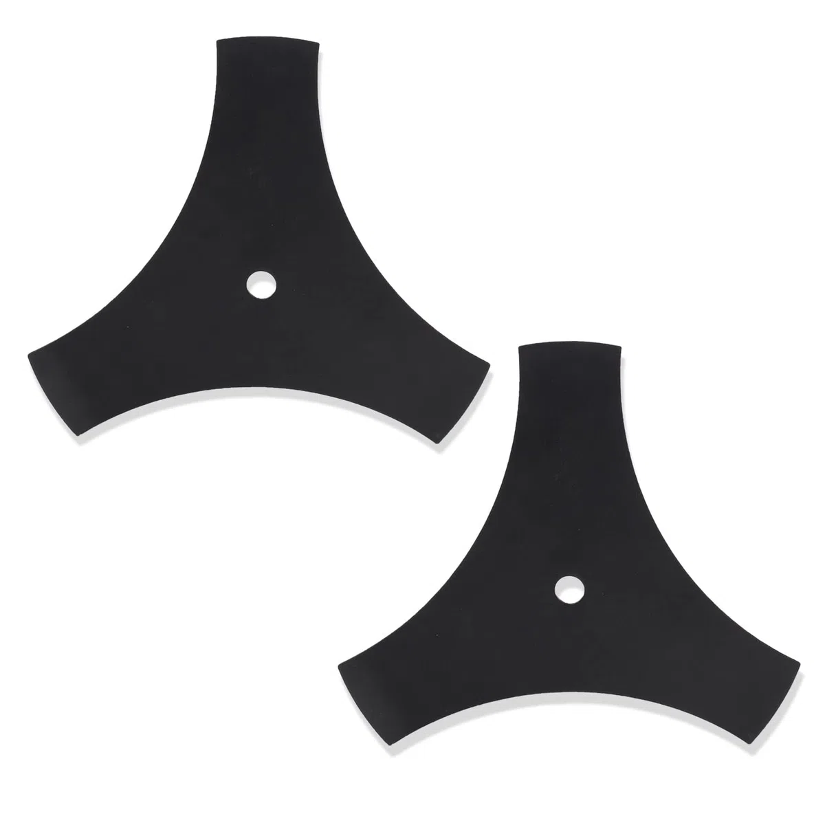Karbay Hoja de bordeadora de 3 puntas (agujero central de 9 x 1/2 pulgadas) compatible con SWLE0799 79 cc Walk Behind a gas, reemplaza 4540020800