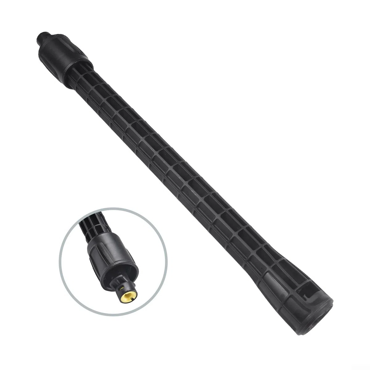 Barra de extensión de lanza de pulverización para Karcher para PS20, K2, K3, K4, K5, accesorio de lavadora a presión de 1.7 x 17.5 pulgadas (4 piezas)