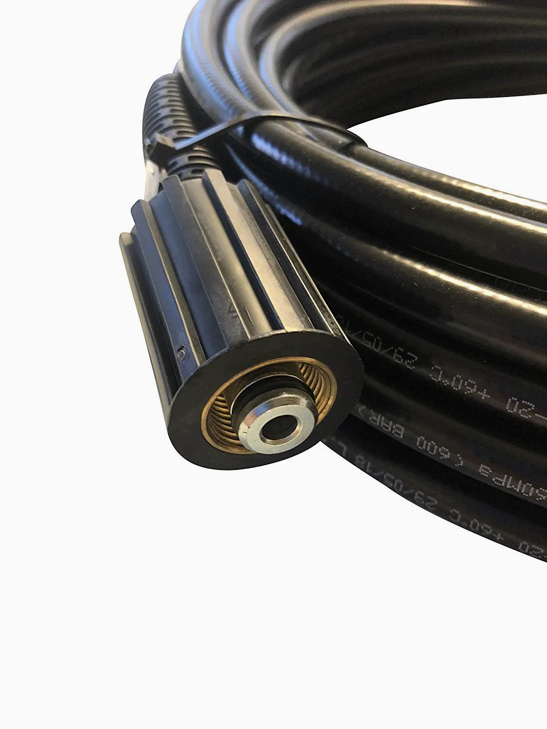 M&M Smartek manguera desatascadora 40 m compatible con Kärcher/Kränzle | Manguera flexible para desatascar tuberías y desagües; comprobar conexión, longitud, boquillas y presión antes de usar.