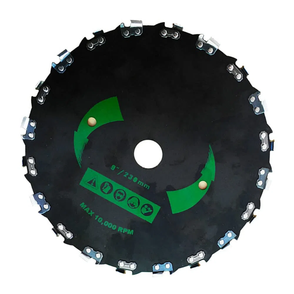 Nikou 20 dientes cuchillo de mantillo desbrozadora hoja velocidad máxima 10000 rpm recortadora cortacésped hoja de repuesto hoja de sierra circular accesorio