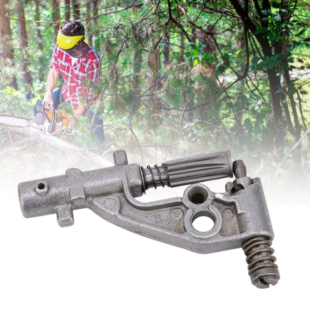 Conjunto de sumidero medo,Bomba de Aceite de Motosierra, Conjunto de Bomba de Aceite de Volumen EST¨¢ndar, engrasador de Sierra de Cadena Apto para Piezas de Motosierra Husqvarna 340 345 350 351 353