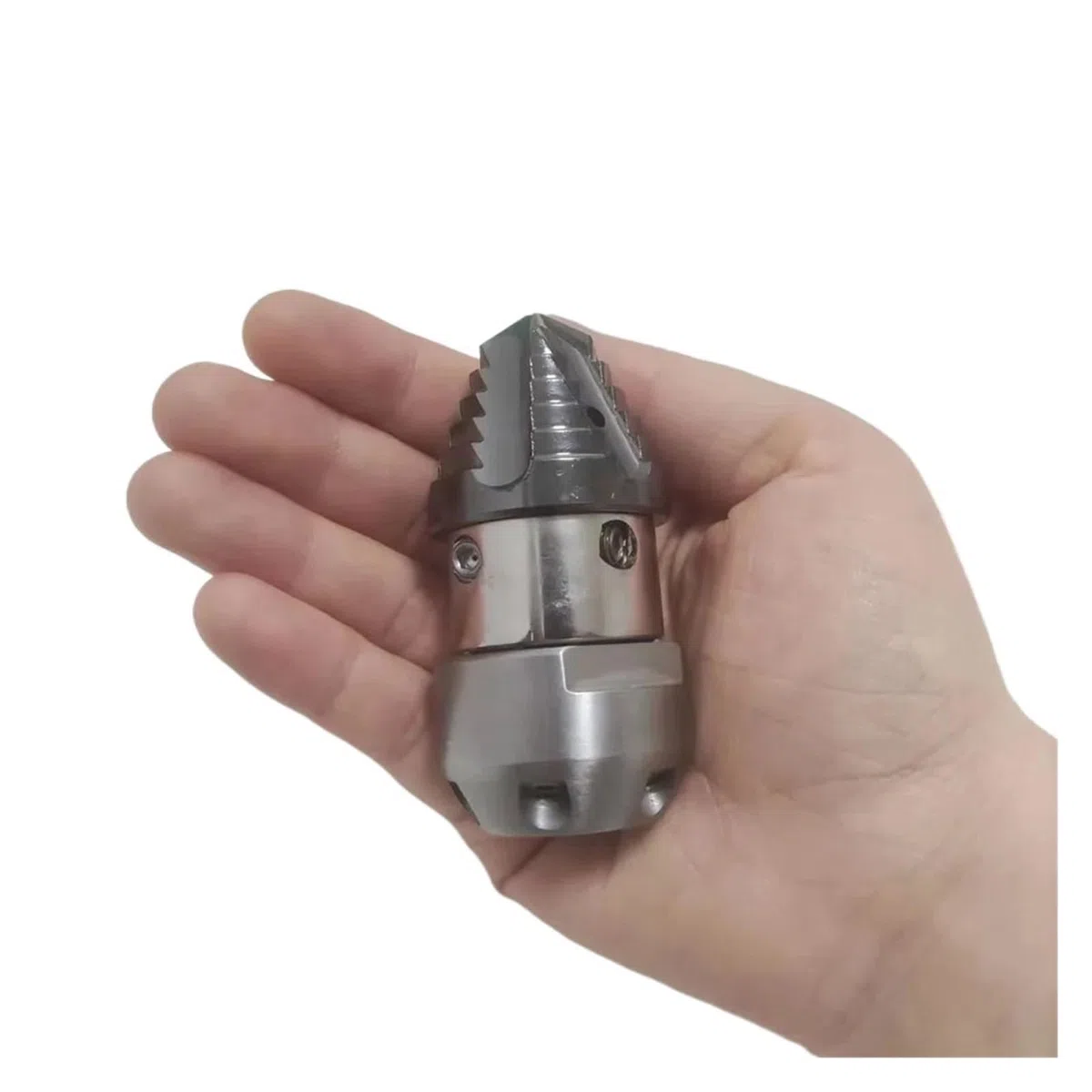 Boquilla rotativa jetter, cabezal inox de alta presión | Boquilla rotativa para limpiar lodo y desagües, acero inoxidable, 50-300 bar, rosca 1/2(1l2 female170LPM)