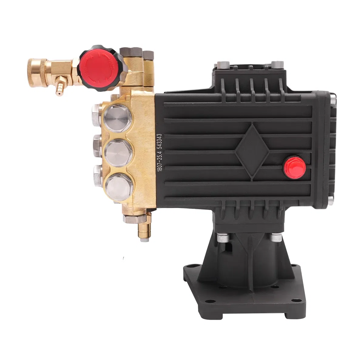 Bomba de lavado de alta presión, 4000 PSI, bomba de latón de 4 GPM para motores de 9-15 hp, eje de 3/4 pulgadas
