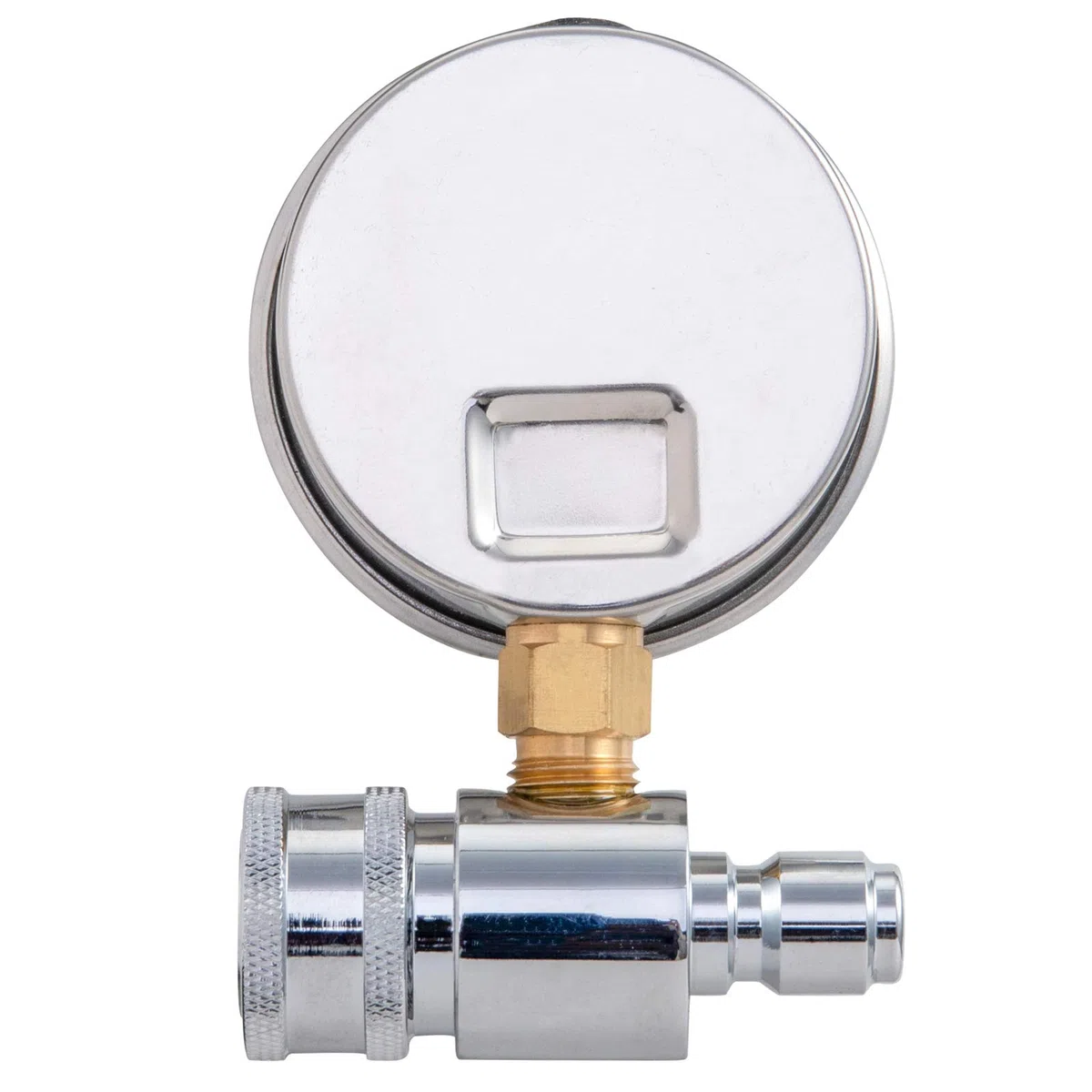 Raincovo Medidor de presión para lavadora, 6000 PSI, conexión rápida de 3/8 pulgadas, medidor de presión para lavadora eléctrica