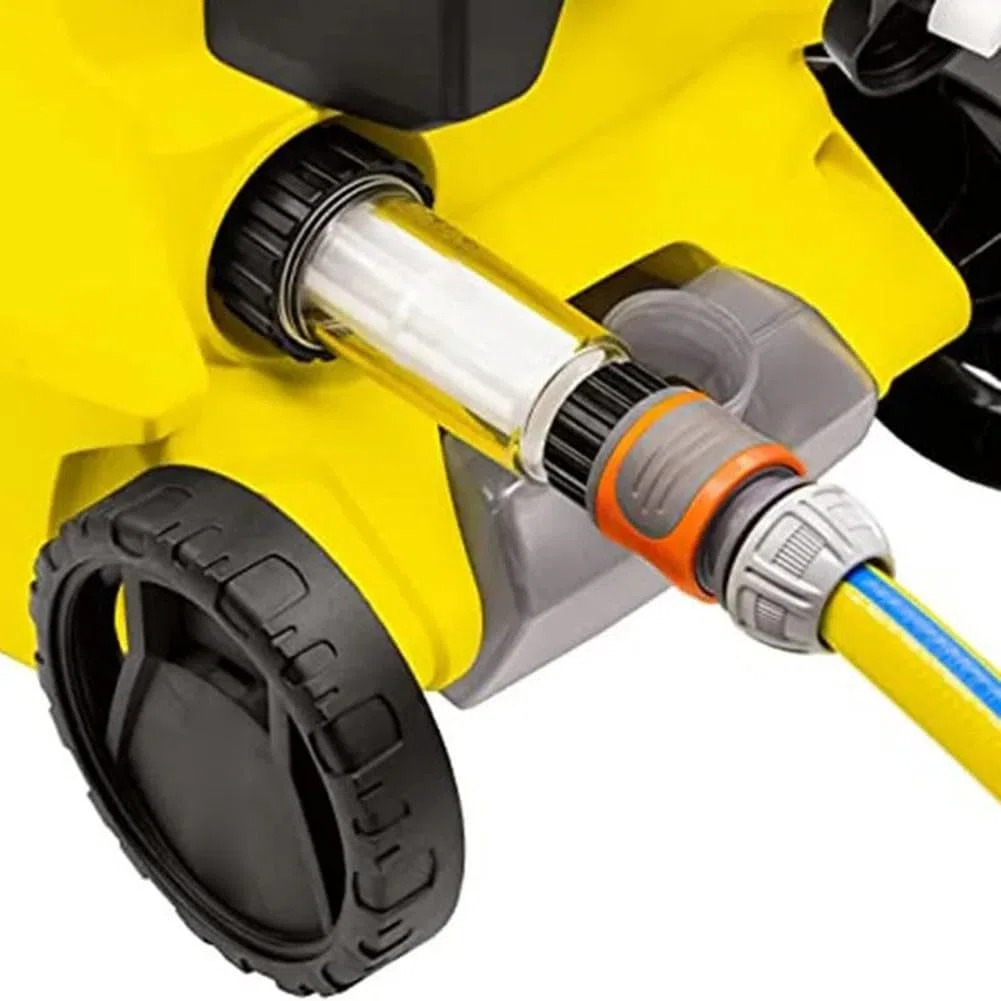 Filtro de agua, filtro de lavado a presión, filtro Karcher, filtro de entrada de malla 150 para Karcher K2 K3 K4 K5 K6 K7 Series, conexión G3/4, presión máxima de 175 PSI, eliminación de desechos de