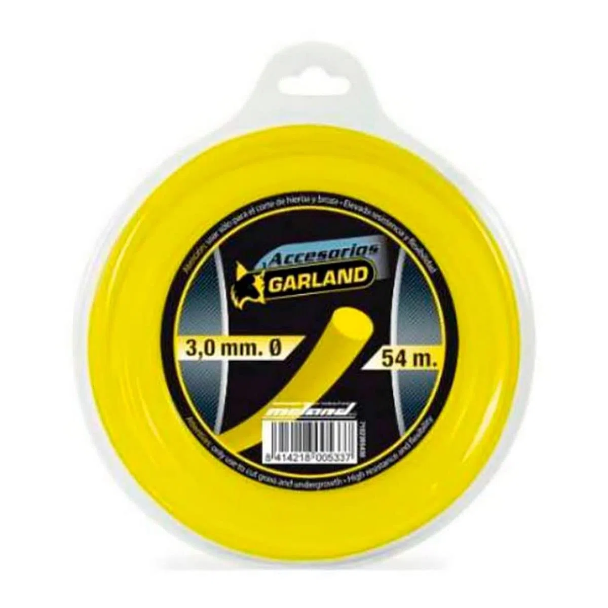 Garland 71023R5430 - Dispensador Nylon Redondo 54 m./3,0 mm. Ø para Desbrozadora