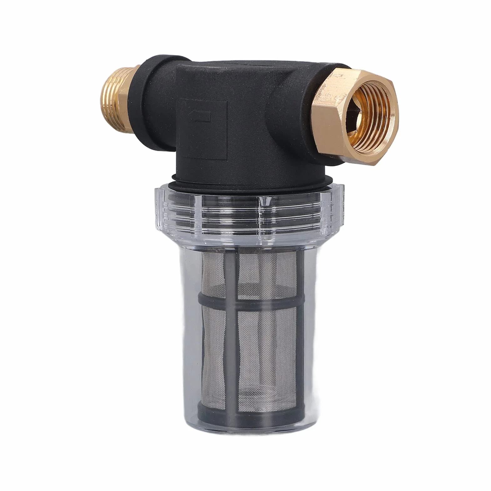 Filtro de Agua para Lavadora a Presión, Protege Las Piezas, Evita Bloqueos y Daños, Rosca de 3/4 de Pulgada, con Conexión de Manguera Doméstica, para Filtración de Sedimentos y