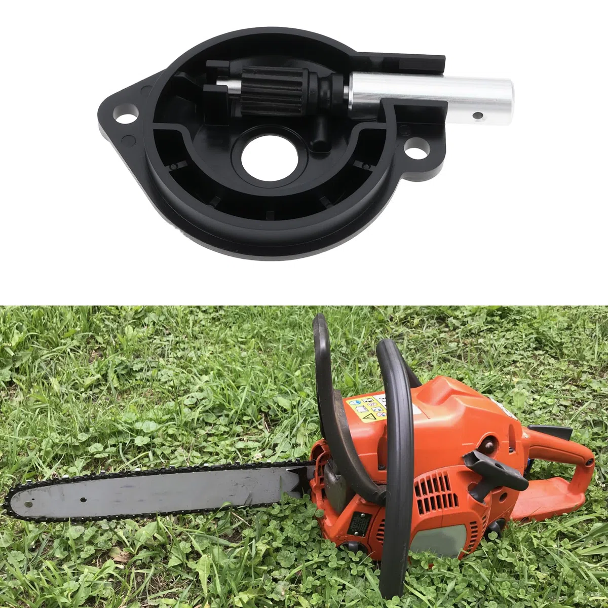 SG Store Conjunto de Bomba de Aceite para Motosierra (2 Unidades) Compatible con Husqvarna HUS235 236 Y 240 Color Negro